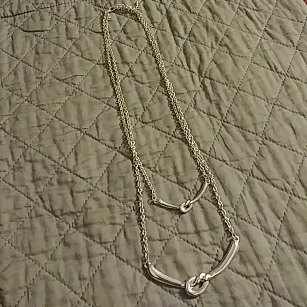 Double strand necklace